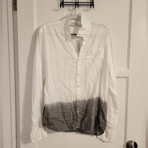 James Perse men's linen shirt